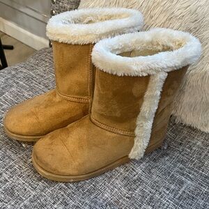 Kids Fur Boots